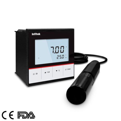 Controlador de pH industrial en línea, medidor de pH ORP, PH-OL620
