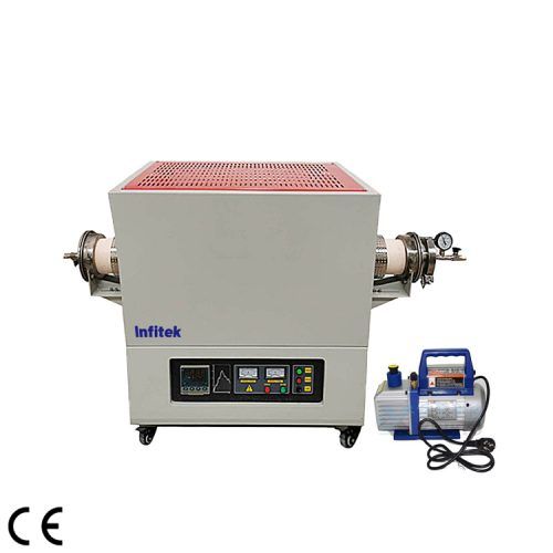 Horno de mufla, alta temperatura de 1700 °C, tubo horizontal, serie FNC-TB1700