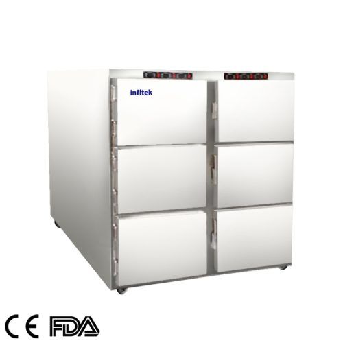 Refrigerador para cadáveres, MCFR-6000 (6 cadáveres)
