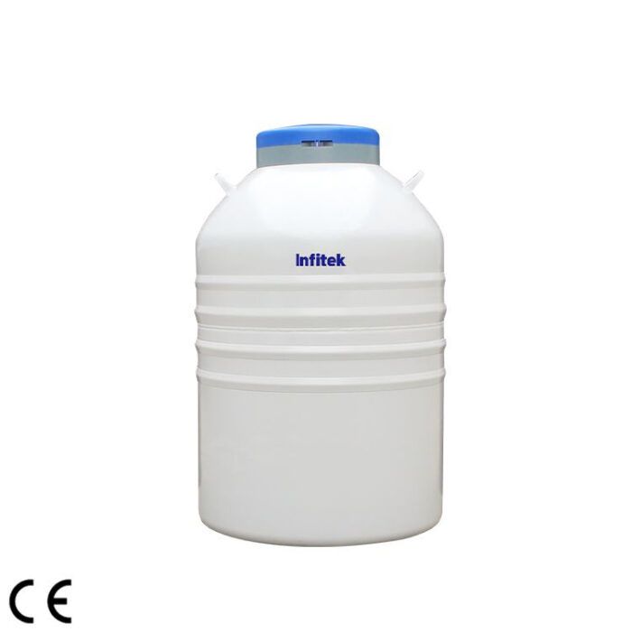 Tanque de nitrógeno líquido de laboratorio, serie LNC-L - Imagen 8