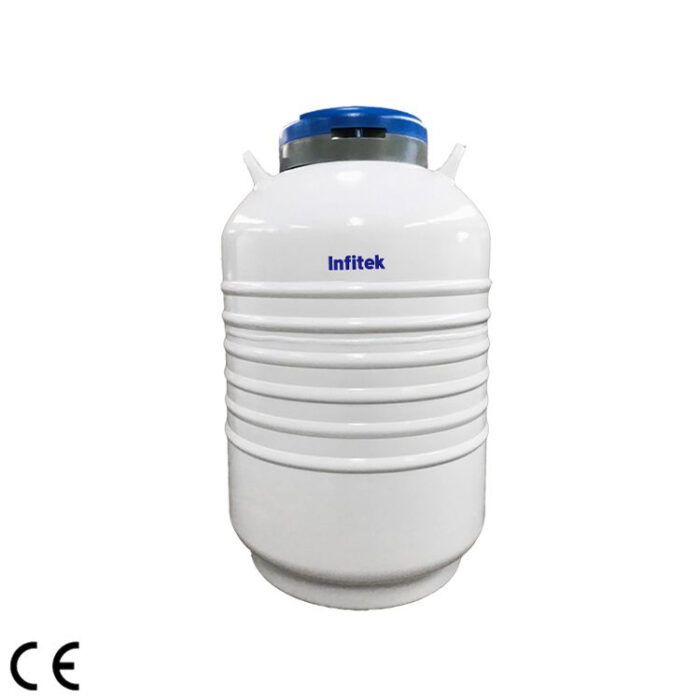 Tanque de nitrógeno líquido de laboratorio LNC-L35-125 01