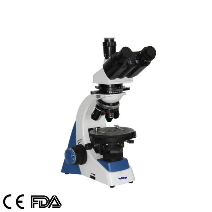 Microscopio petrográfico polarizador, trinocular, MSC-P1T