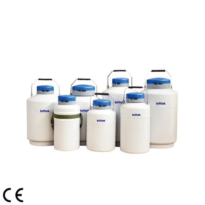 Tanque portátil de nitrógeno líquido LNC Serie P 01
