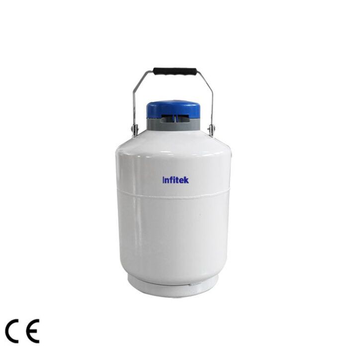Tanque de nitrógeno líquido, estilo portátil, serie LNC-P - Imagen 6
