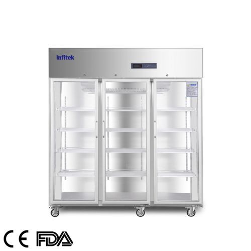 Refrigerador de farmacia/medicamentos/vacunas de tres puertas, PR5-1500