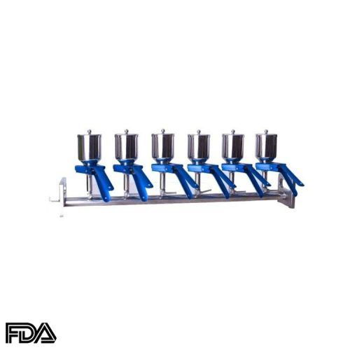 Colectores de filtración al vacío, acero inoxidable, MFA-6S
