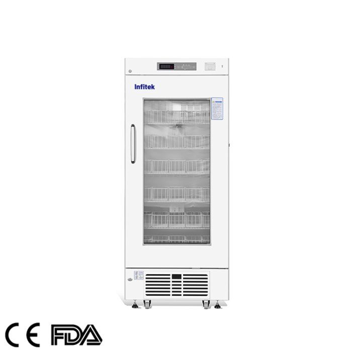 Refrigerador de banco de sangre de una puerta, BR4-370