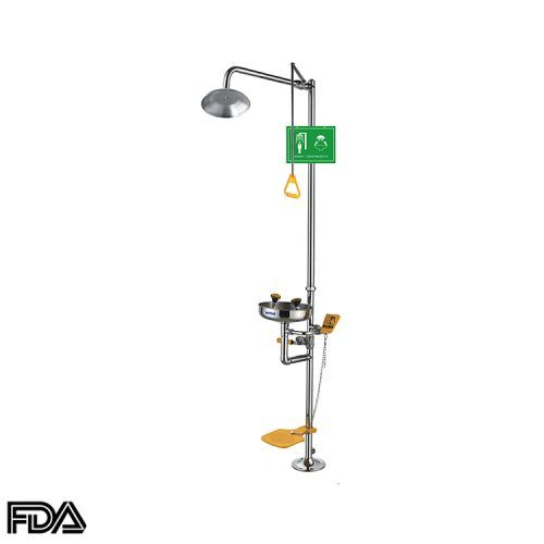 Ducha de emergencia anticongelante y lavaojos, EEWS-308