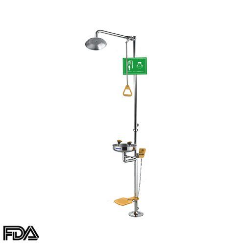 Estación combinada de ducha y lavado de ojos, EEWS-303