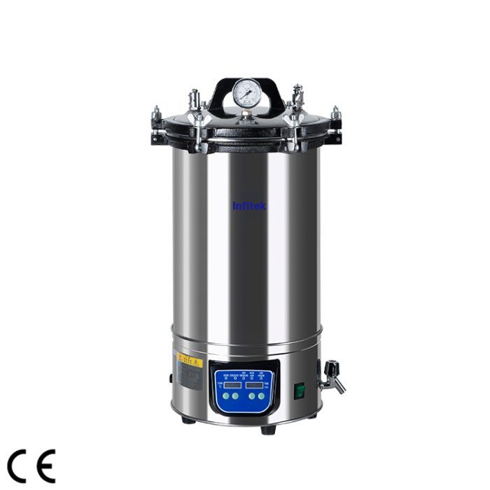 Esterilizador portátil a vapor a presión, serie STP-E