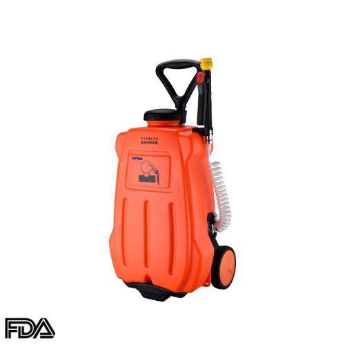 Ducha de mano portátil a presión con lavaojos, EWP-107
