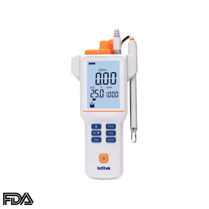 Medidor de conductividad portátil, CON-P110B