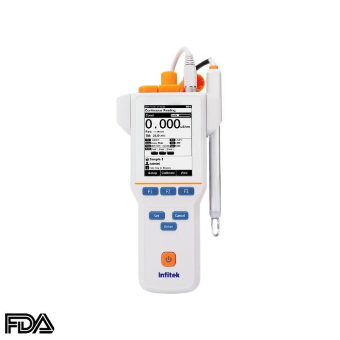 Medidor de conductividad portátil, CON-P310F