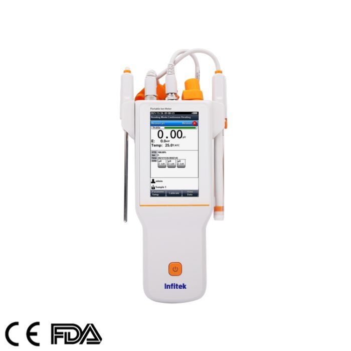 Medidor de iones de pH portátil, BEP-M310P