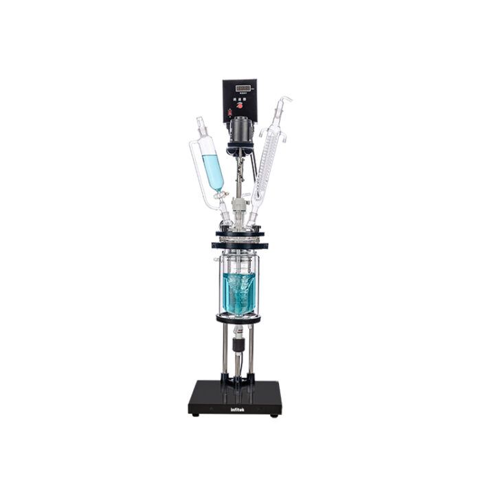 Reactor de vidrio de doble capa, GR-D5L