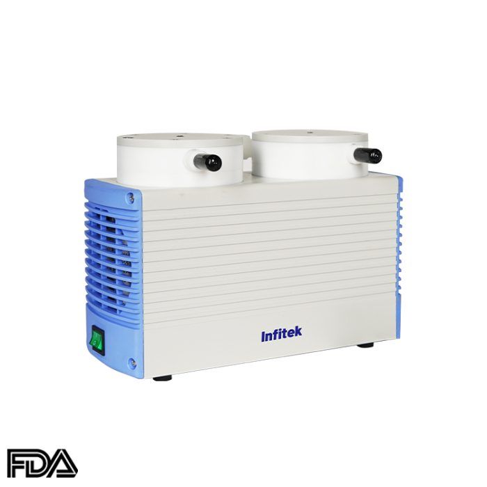 Bomba de diafragma de diseño químico, VACP-D410