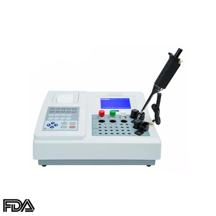 Analizador de coagulación semiautomático BCA-SA--4--24S